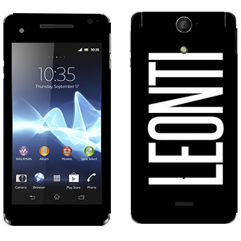   «Leonti»   Sony Xperia V