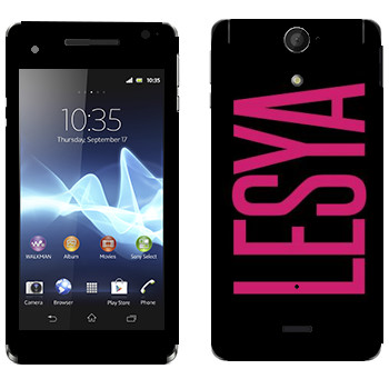   «Lesya»   Sony Xperia V