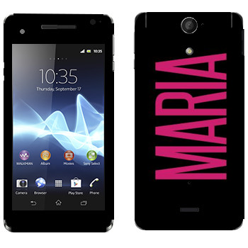   «Maria»   Sony Xperia V