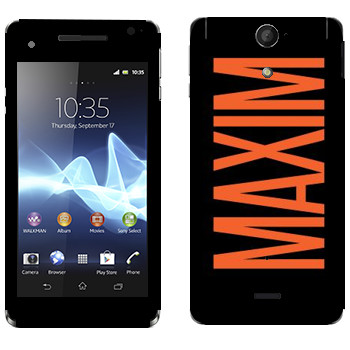   «Maxim»   Sony Xperia V