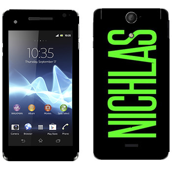   «Nichlas»   Sony Xperia V