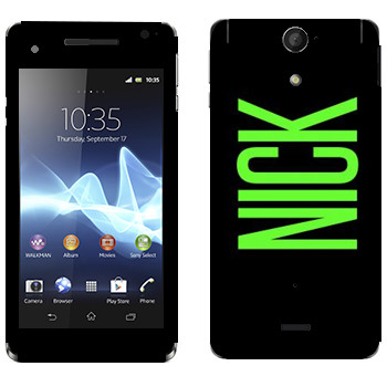   «Nick»   Sony Xperia V