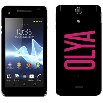   «Olya»   Sony Xperia V