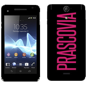   «Prascovia»   Sony Xperia V