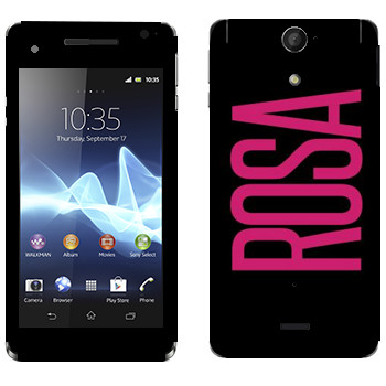   «Rosa»   Sony Xperia V