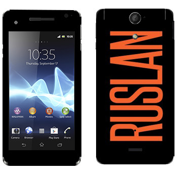   «Ruslan»   Sony Xperia V