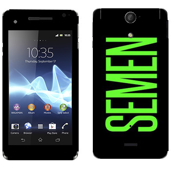   «Semen»   Sony Xperia V