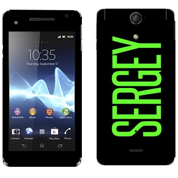   «Sergey»   Sony Xperia V