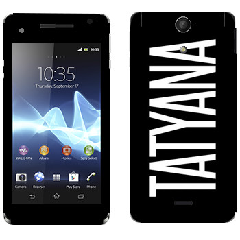   «Tatyana»   Sony Xperia V