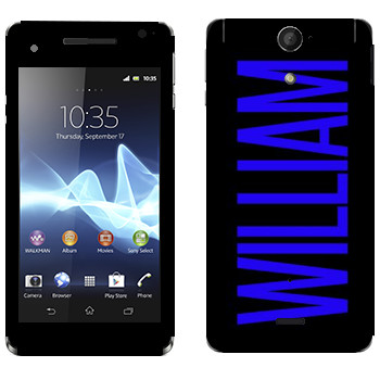   «William»   Sony Xperia V