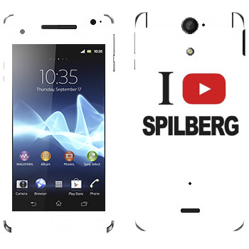   «I love Spilberg»   Sony Xperia V