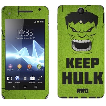   «Keep Hulk and»   Sony Xperia V