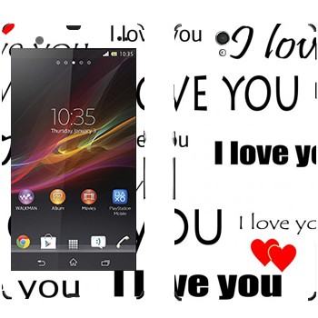   «I Love You -   »   Sony Xperia Z