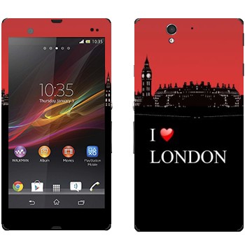   «I love London»   Sony Xperia Z