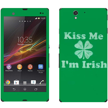   «Kiss me - I'm Irish»   Sony Xperia Z