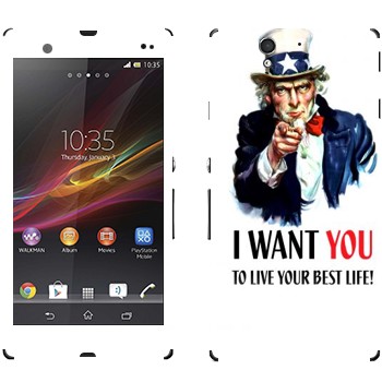   « : I want you!»   Sony Xperia Z