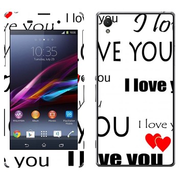   «I Love You -   »   Sony Xperia Z1