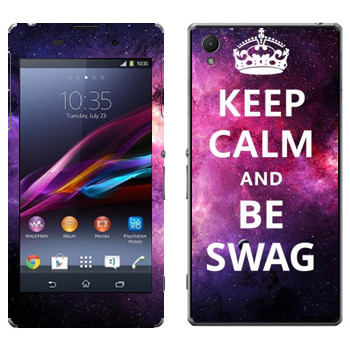   «Keep Calm and be SWAG»   Sony Xperia Z1