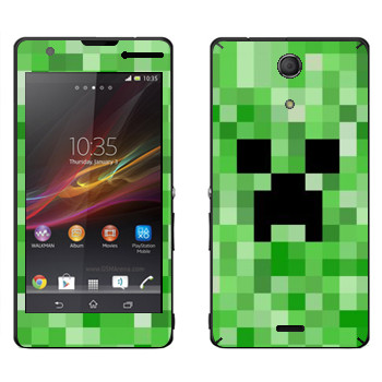   «Creeper face - Minecraft»   Sony Xperia ZR