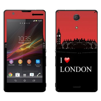   «I love London»   Sony Xperia ZR