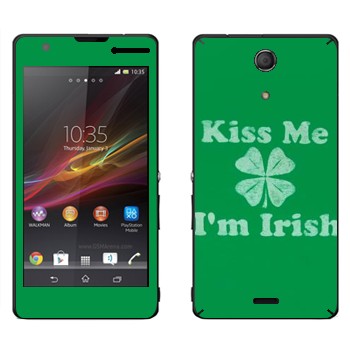   «Kiss me - I'm Irish»   Sony Xperia ZR