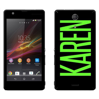   «Karen»   Sony Xperia ZR