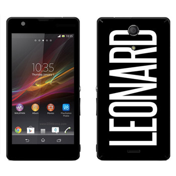   «Leonard»   Sony Xperia ZR