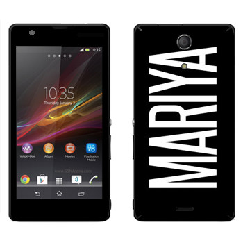   «Mariya»   Sony Xperia ZR
