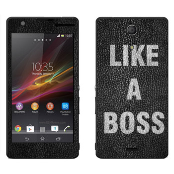   « Like A Boss»   Sony Xperia ZR