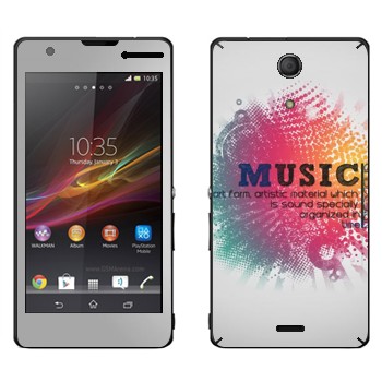   « Music   »   Sony Xperia ZR