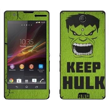   «Keep Hulk and»   Sony Xperia ZR